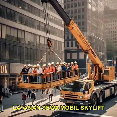 layanan sewa mobil skylift